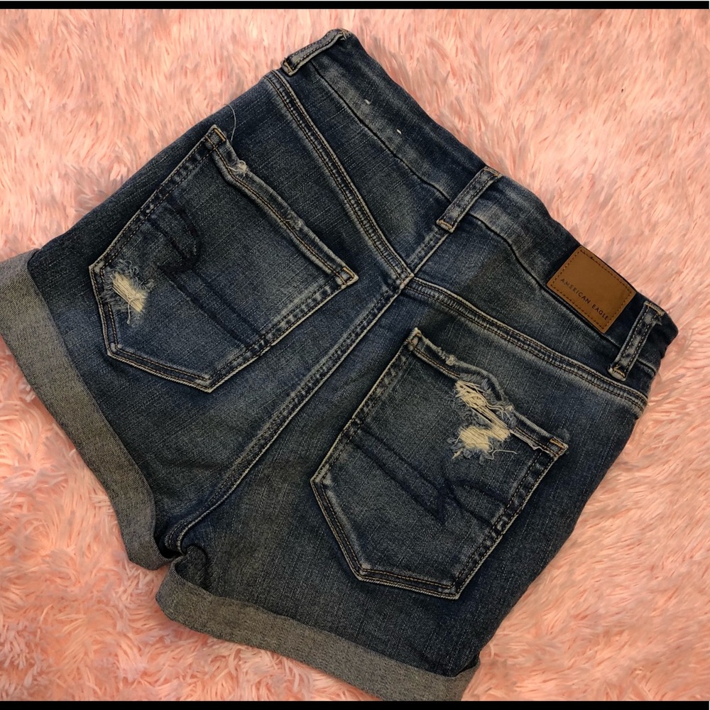 American Eagle next level stretch curvy high-rise Shortie never worn